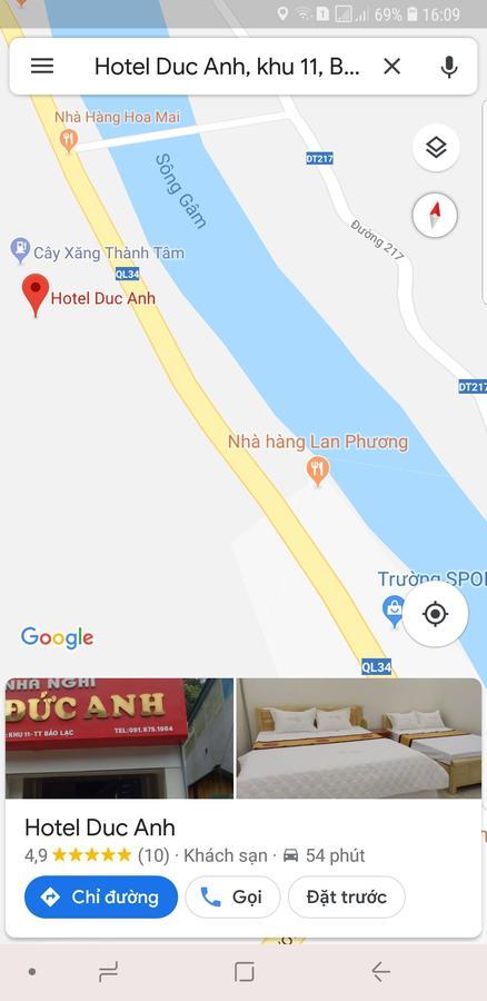 Duc Anh Bao Lac Hotel Cao Bang Kültér fotó